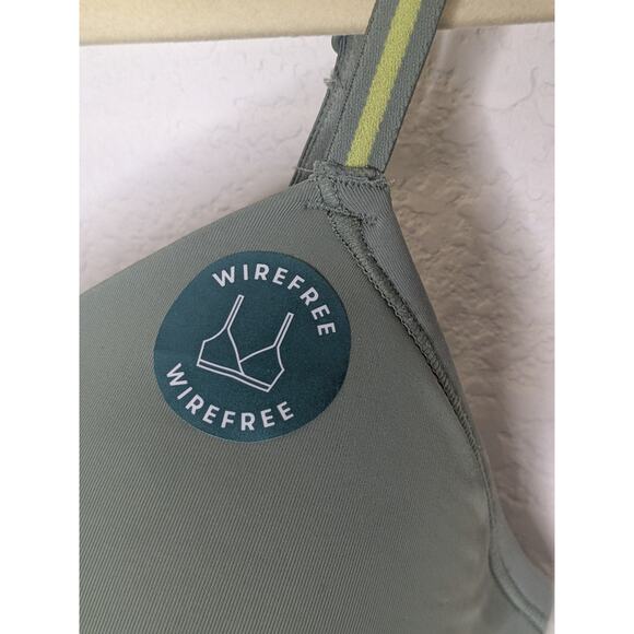 Kindly Yours So Comfy Lightly Lined Wire-Free Sea Spray Bra Womens Size Medium - Picture 2 of 6